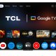 TCL P6L TV 55P6L 55” 4K HDR, Direct LED, Google TV, HDR10, Dolby Audio, Game Master, VRR, Google Assistant & Alexa, AirPlay 2 4