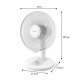 Philips Ventilatore da tavolo Mercury Serie 1000 CX1030/00 5