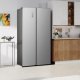 Hisense RS3P558NEIE frigorifero side-by-side Libera installazione 544 L Grigio 9