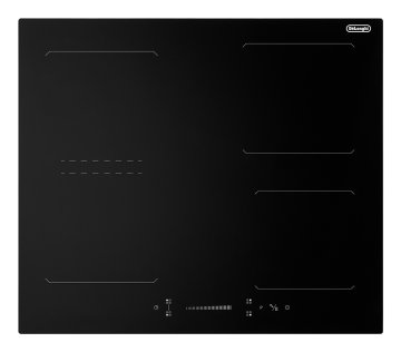 De’Longhi YLI 61 BG piano cottura Nero Da incasso 60 cm Piano cottura a induzione 4 Fornello(i)