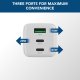 Cellularline Multipower Trio Port 65W - Smartphone, tablet e laptop 3