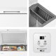 Hisense FT145N1AWE congelatore Congelatore a pozzo Libera installazione 141 L Bianco 6