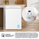Hisense FT145N1AWE congelatore Congelatore a pozzo Libera installazione 141 L Bianco 9