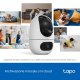 TP-Link Tapo C245D Telecamera di sicurezza indoor motorizzata 2K con doppio obiettivo 13