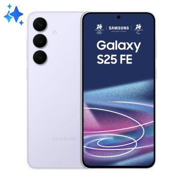 Samsung Galaxy S25 FE, Smartphone AI, Display Dynamic AMOLED 2X 6.7'', Fotocamera 50MP, 8GB RAM, 256GB, Batteria 4.900 mAh, Icyblue