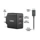 Lenovo Dual USB-C 65W GaN Charger, alimentatore compatto doppia Type-C, cavo USB-C 1,5 m incluso - laptop, cel e tablet 3
