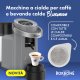 Caffè Borbone Bluemoon Macchina da Caffè a Cialde ESE 44mm – Multifunzione per Espresso, Infusi e Bevande Calde, Pressione 15 bar, Serbatoio 0.9L - Grigia 5