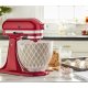 KitchenAid Artisan Sbattitore con base 300 W Rosso 12