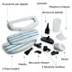 Ariete 4175 Steam Mop Foldable 10 in 1, Scopa a Vapore Pieghevole, 1500 Watt, 10 funzioni in 1, Kit accessori, Capacità 350 cc, Blu 9