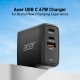 Acer ZL.ADTCC.00J Caricabatterie per dispositivi mobili Universale Nero AC Ricarica rapida Interno 3