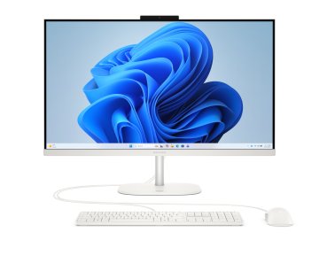 HP OmniStudio All-in-One Desktop 27-cv0008nl PC AMD Ryzen™ 5 220 68,6 cm (27") 1920 x 1080 Pixel 8 GB DDR5-SDRAM 512 GB SSD Windows 11 Home Wi-Fi 6 (802.11ax) Bianco