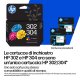 HP Cartuccia di inchiostro nero originale 302XL/304XL 3