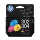 HP Cartuccia di inchiostro in tricromia originale 302/304 2