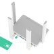 Keenetic Runner 4G (KN-2212) Modem Router 4G Wi-Fi Mesh N300 con smart switch a 4 porte 14