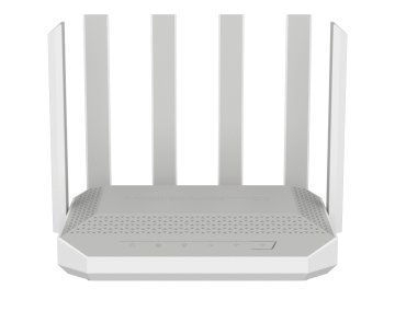 Keenetic Hero 5G (KN-4110) Modem Router 5G Wi-Fi 6 Mesh AX3000 con 2 slot SIM, 1 porta 2,5G e smart switch 4 porte a 1Gb, porte USB 3.0 e 2.0 multifunzione
