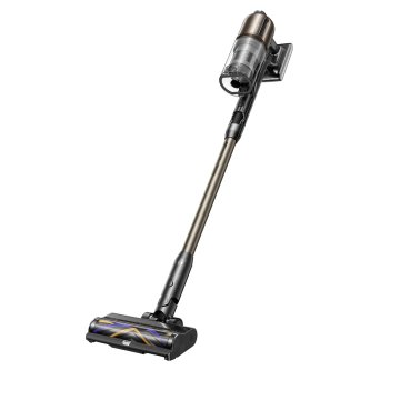 Dreame Z30 Pro Aqua Aspirapolvere a bastone 2 in 1 Batteria Secco e bagnato Senza sacchetto 0,6 L 855 W Nero, Acciaio 3,2 Ah