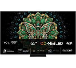 TCL C6K Pro TV 55C6K PRO 55” QD-Mini LED TV, 4K HDR 1000 nits, 180 dimming zones, Google TV, Dolby Vision & Atmos, 2.1 Onkyo, 144Hz, AirPlay 2