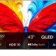 TCL S5L TV 43S5L - Full HD 43” , QLED, HDR, Direct LED, Android TV, Dolby Audio 2