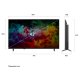 LG QNED AI MiniLED 43'' Serie QNED70B 43QNED70B6C, 4K, AI Magic Remote, 100% Volume colore, 3 HDMI, 20W, SMART TV 2026 3