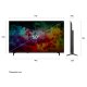 LG QNED AI MiniLED 50'' Serie QNED70B 50QNED70B6C, 4K, AI Magic Remote, 100% Volume colore, 3 HDMI, 20W, SMART TV 2026 3