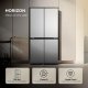Haier HCR59F18DNMM frigorifero side-by-side Libera installazione 706 L Acciaio inox 2