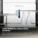 Haier HCR59F18DNMM frigorifero side-by-side Libera installazione 706 L Acciaio inox 7