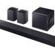 Samsung Soundbar HW-Q990H/XC, Audio 11.1.4 canali, potenza 756W, Active Voice Amplifier Pro, Auto AV Sync, Bluetooth 5.3, Q-Symphony, Wireless Dolby Atmos, 2026 8