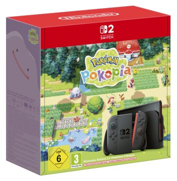 Nintendo Switch 2 & Pokemon Pokopia console da gioco portatile 20,1 cm (7.9") 256 GB Touch screen Wi-Fi Nero