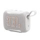 JBL GO 5 Speaker Bluetooth ultra‑portatile con potente Pro Sound e bassi incisivi, pairing AirTouch, design impermeabile, 10 ore di autonomia, Bianco 4