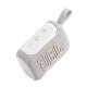 JBL GO 5 Speaker Bluetooth ultra‑portatile con potente Pro Sound e bassi incisivi, pairing AirTouch, design impermeabile, 10 ore di autonomia, Bianco 5