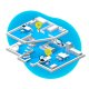 Repeater Mesh Wi-Fi Extender 1600 (FRITZ! 1200 AX International) Ripetitore di rete Bianco 10, 100, 1000 Mbit/s 6