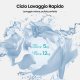 Hisense WF5I8043BWF lavatrice Caricamento frontale 8 kg 1400 Giri/min Bianco 14