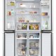 Haier Multidoor HCR3818ENMM ClasseE 467lt-Platino, Stainless steel 3