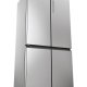 Haier Multidoor HCR3818ENMM ClasseE 467lt-Platino, Stainless steel 8