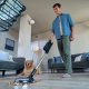 Hoover HF310P 011 Aspirapolvere a bastone 2 in 1 Batteria Secco HEPA Senza sacchetto 0,7 L 400 W Nero, Metallico 2,5 Ah 6