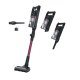 Hoover HF1M10HX 011 Aspirapolvere a bastone 2 in 1 Batteria Secco EPA Senza sacchetto 0,7 L 200 W Magenta, Nero 2