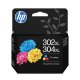 HP Cartuccia di inchiostro in tricromia originale 302Xç/304XL 2