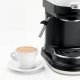 Ariete 1318 Moderna Macchina per caffè espresso con macinacaffè integrato, per caffè in grani e macinato, cappuccinatore per schiuma di latte, 1 filtro, 1080 W, 800 cc, bianco 3