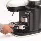 Ariete 1318 Moderna Macchina per caffè espresso con macinacaffè integrato, per caffè in grani e macinato, cappuccinatore per schiuma di latte, 1 filtro, 1080 W, 800 cc, bianco 5