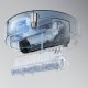 Ecovacs DEEBOT T90 PRO OMNI Robot aspirapolvere lavapavimenti, 30.000 Pa, ricarica PowerBoost, OZMO ROLLER 3.0 con TruEdge 3.0, erogazione automatica della soluzione detergente, AGENTE YIKO AI, Nero 45