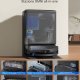 Ecovacs DEEBOT T90 PRO OMNI Robot aspirapolvere lavapavimenti, 30.000 Pa, ricarica PowerBoost, OZMO ROLLER 3.0 con TruEdge 3.0, erogazione automatica della soluzione detergente, AGENTE YIKO AI, Nero 7