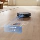 Ecovacs DEEBOT T90 PRO OMNI Robot aspirapolvere lavapavimenti, 30.000 Pa, ricarica PowerBoost, OZMO ROLLER 3.0 con TruEdge 3.0, erogazione automatica della soluzione detergente, AGENTE YIKO AI, Nero 64