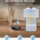 Ecovacs DEEBOT T90 PRO OMNI Robot aspirapolvere lavapavimenti, 30.000 Pa, ricarica PowerBoost, OZMO ROLLER 3.0 con TruEdge 3.0, erogazione automatica della soluzione detergente, AGENTE YIKO AI, Nero 10