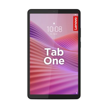 Lenovo Tab One - Display 8.7" HD (1340x800) IPS 480nits 60Hz - CPU MediaTek Helio G85 - RAM 4GB - Memoria 64GB eMMC - Grafica ARM Mali G52 MC2 - Connettività WiFi Slot MicroSD - Android 14 - Clear Cas