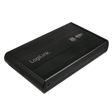 LogiLink UA0107 contenitore di unità di archiviazione Custodia per Disco Rigido (HDD) Nero 3.5"