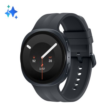 Samsung Galaxy Watch9, 44mm, Graphite, Bluetooth, Design sottile anti-urto, guida al sonno, coaching salute, benessere cardiaco, batteria da 445 mAh, Snapdragon Wear Elite