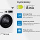 Samsung Asciugatrice Crystal EcoDry 8 Kg DV80DG52B0AEET 14