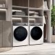Haier X Series 9, Asciugatrice 10 KG, Classe C, Bianco, AI PowerInverter, I-Refresh, Wi-Fi, Smart AI, 3D Sense Scan, HD100-CQ387U1-IT 10