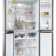 Haier Multidoor HCR3818ENMM ClasseE 467lt-Platino, Stainless steel 6