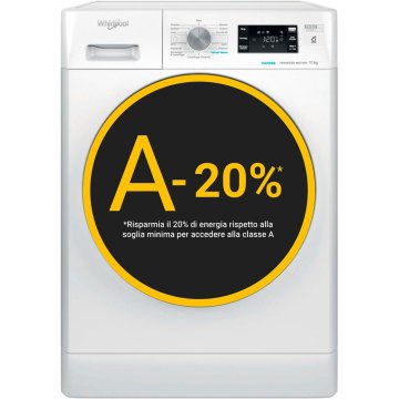 Whirlpool Lavatrice a libera installazione - FFB 1048 BSV IT Made in Italy